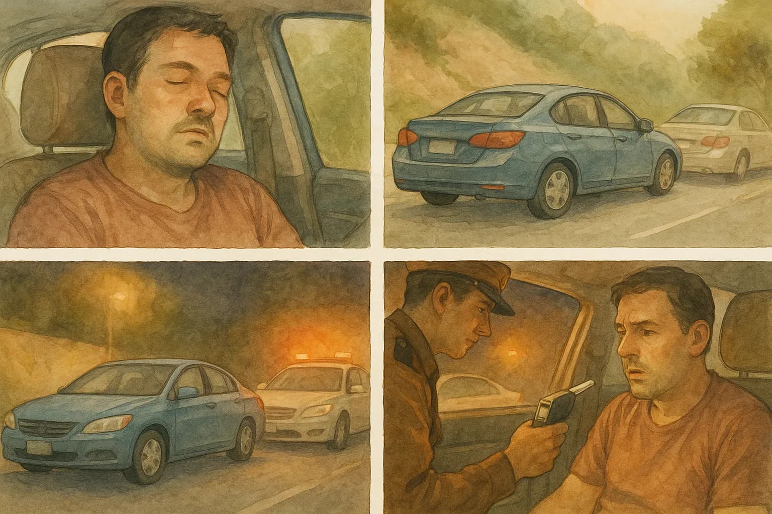 음주운전무혐의 주장 의뢰인 사건 경위