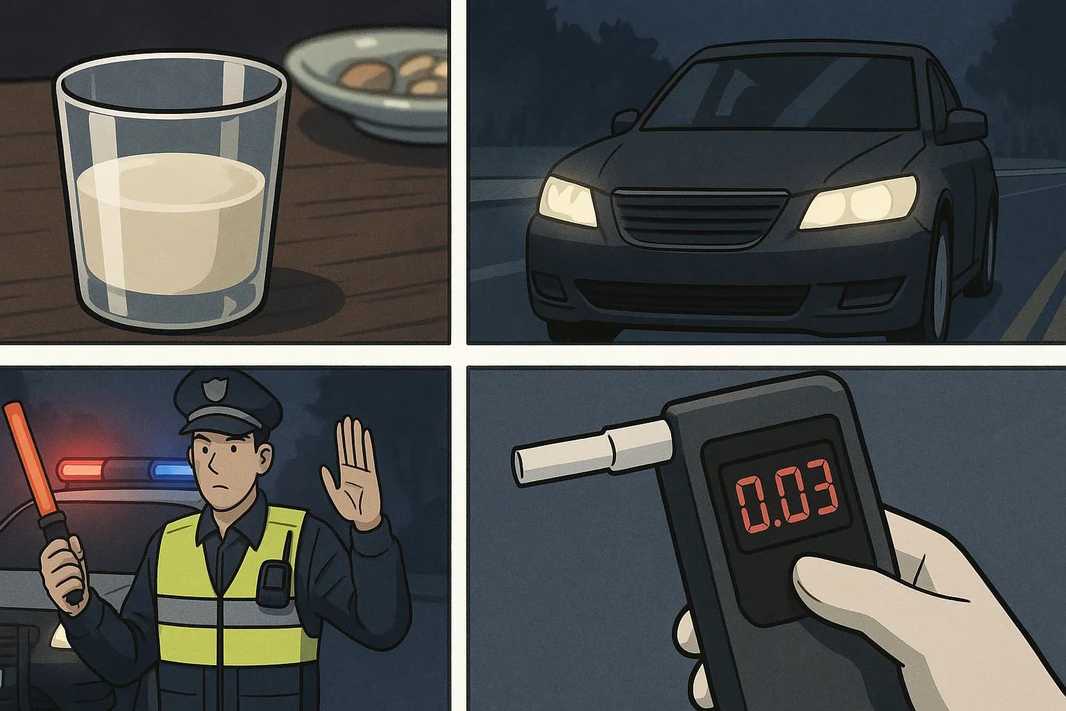 음주운전적발 | 사건 내용 요약