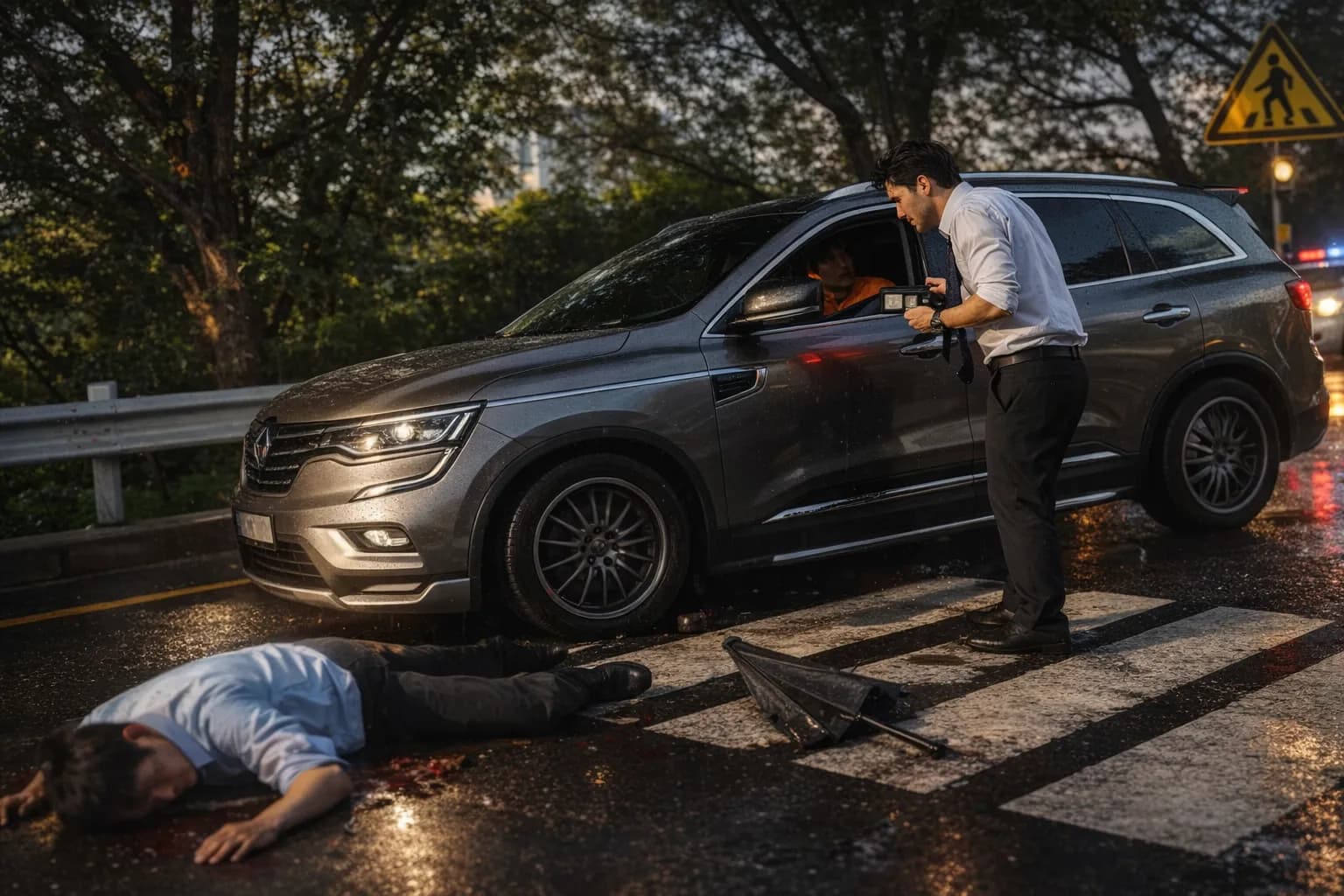 교통사고중상해 | 사건의 경위