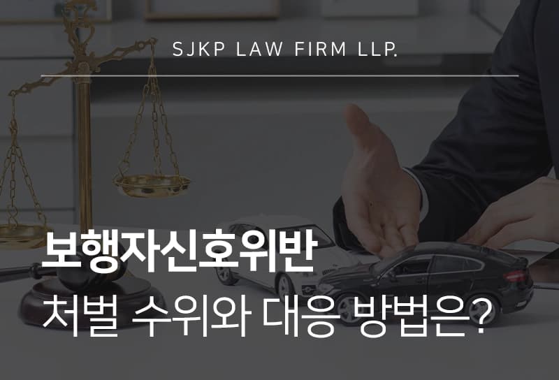 보행자신호위반 처벌 수위와 대응 방법