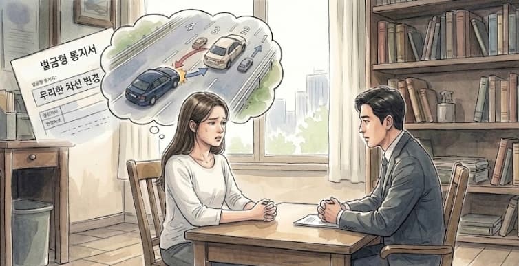 교통사고법률상담을 요청한 의뢰인의 사연