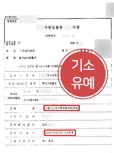 교통사고처리특례법위반